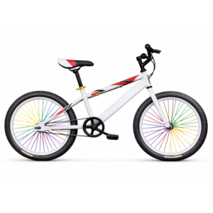 White BMX-type Bicycle Kids